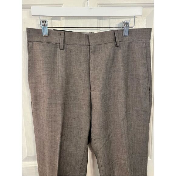 Banana Republic Classic Fit Gray Brown Dress Pants sz 31/32 NWT - Picture 2 of 8